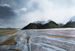 Waimakariri from Jacks Point painting