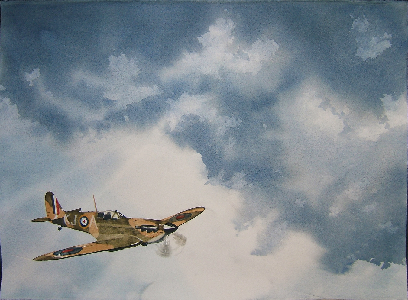 spitfire painting